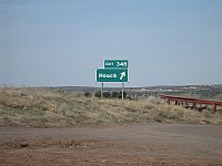 USA - Houck AZ - I-40 Exit 348 (24 Apr 2009)